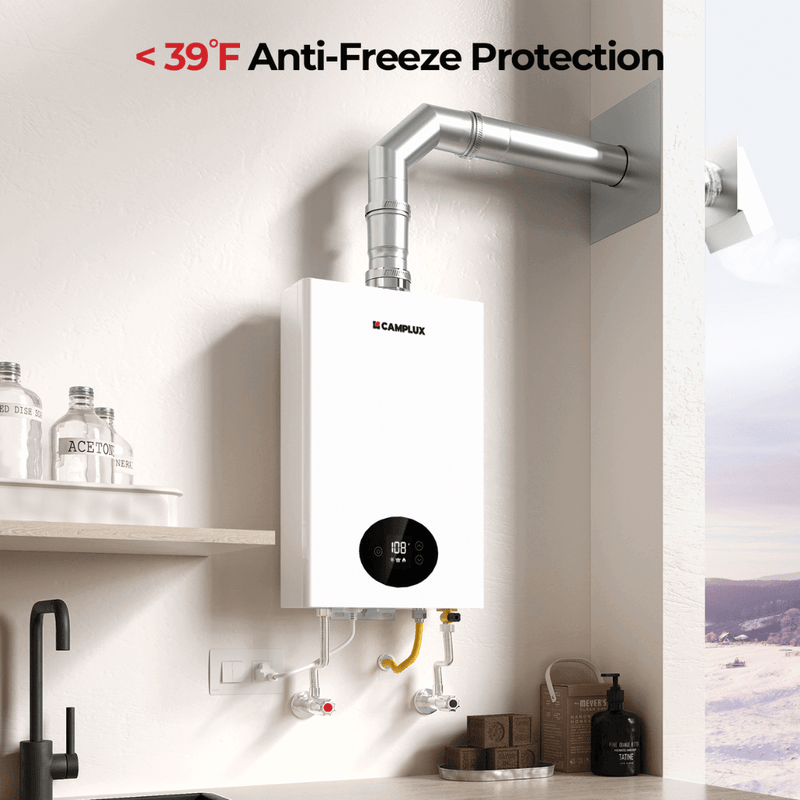 Load image into Gallery viewer, Camplux Climatech 3 Indoor Gas Tankless Water Heater 68,000 BTU
