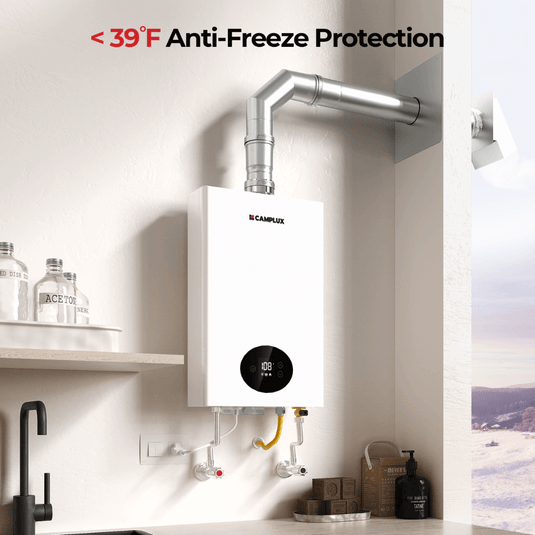 Camplux Climatech 3 Indoor Gas Tankless Water Heater 68,000 BTU