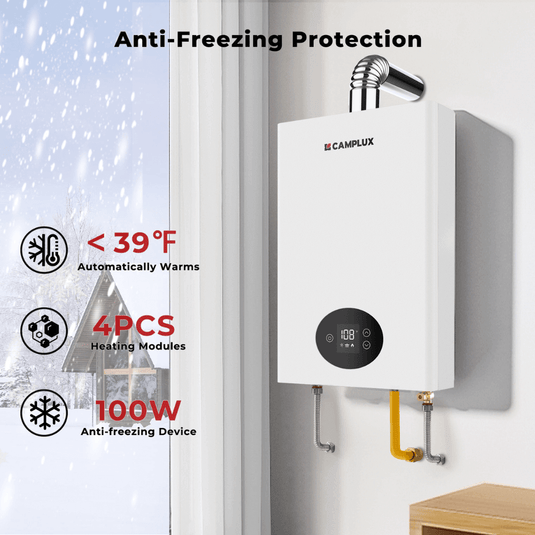 Camplux Climatech 3 Indoor Gas Tankless Water Heater 102,000 BTU