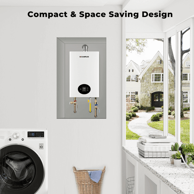 Load image into Gallery viewer, Camplux Climatech 3 Indoor Gas Tankless Water Heater 102,000 BTU
