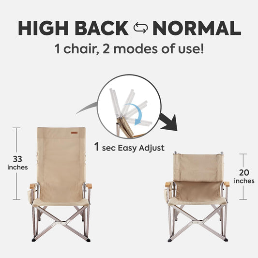 Load image into Gallery viewer, Hi1600L Folding Camping Chairs for Outside| ICECO
