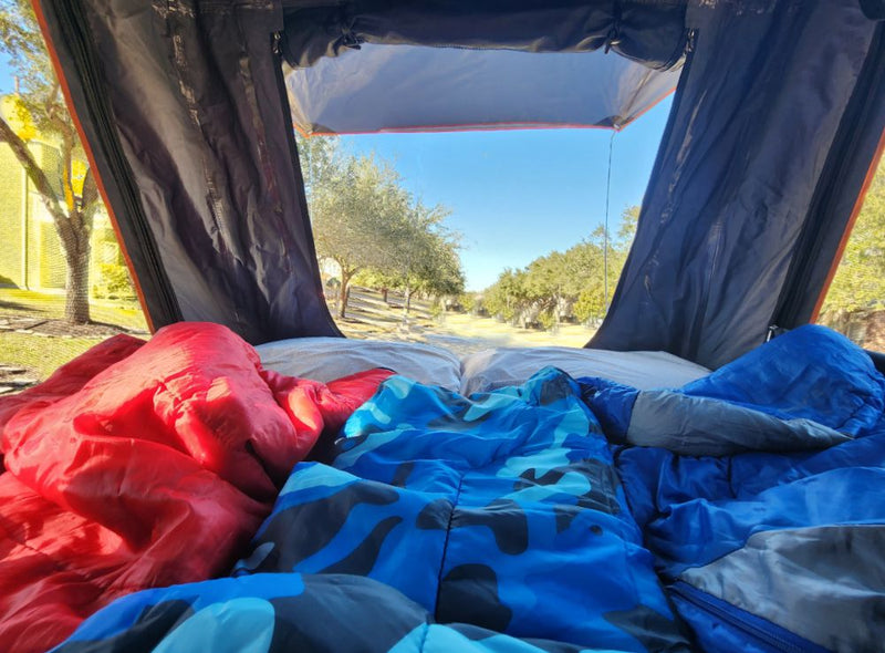 Load image into Gallery viewer, Outdoorsman XL Plus - Aluminum Clam Shell Roof Top Tent
