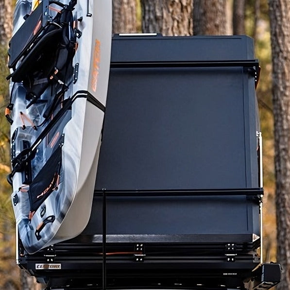 Load image into Gallery viewer, Outdoorsman XL Plus - Aluminum Clam Shell Roof Top Tent
