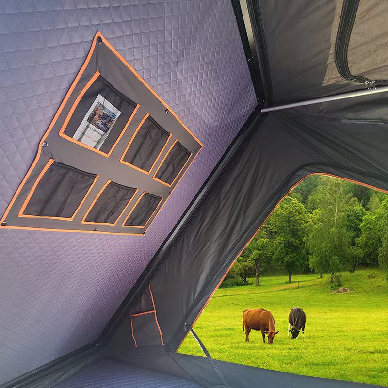 Load image into Gallery viewer, Outdoorsman XL Plus - Aluminum Clam Shell Roof Top Tent
