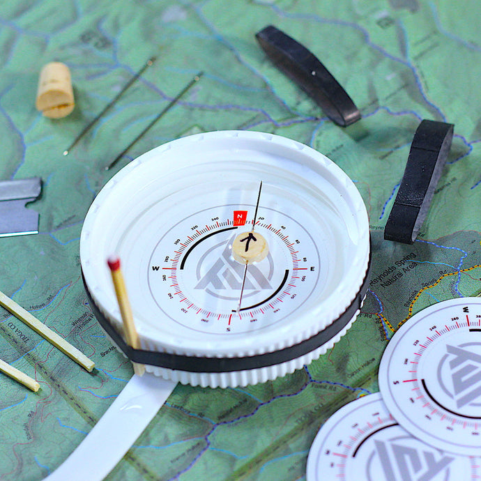DIY - Water Bottle - Tiny Survival Compass Kit