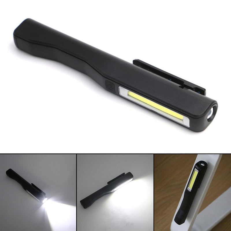 Load image into Gallery viewer, COB LED Mini Pen MultifunctionTorch Inspection Lamp Pocket  Flashlight  with Clip Magnet Lanterna,Use AAA
