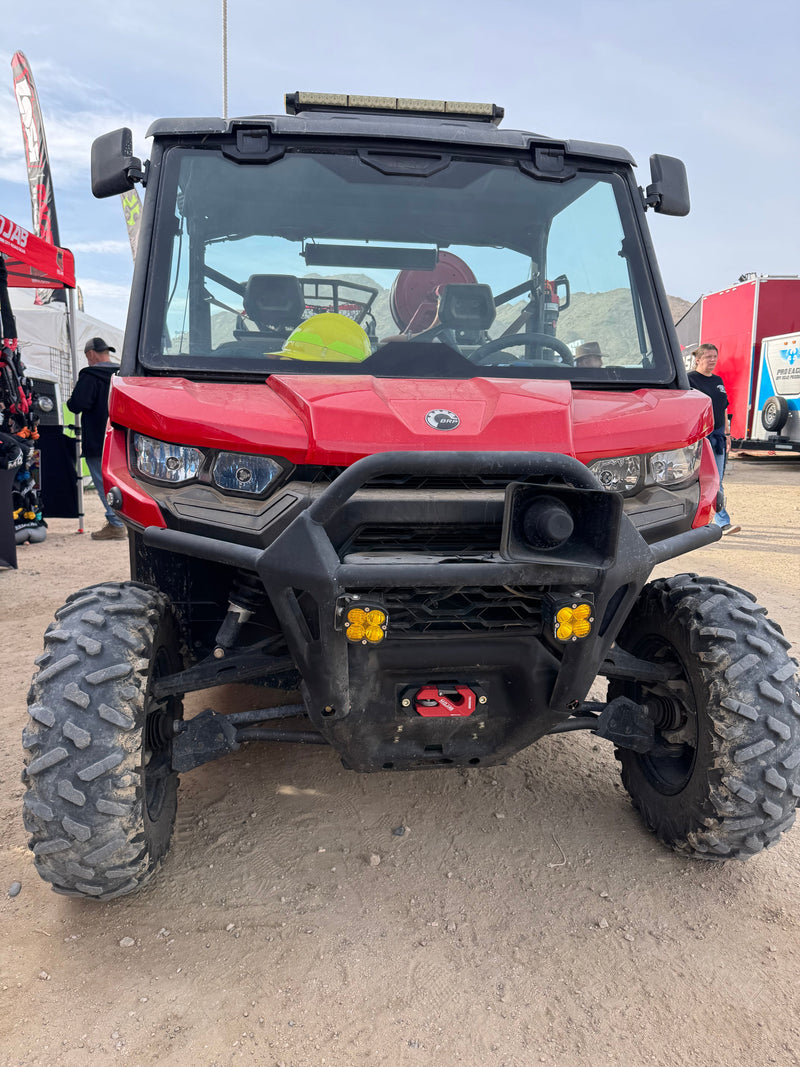 Load image into Gallery viewer, Side By Side / UTV Aluminum Recessed Winch Shackle with Fairlead Kit, closed latch (LIFE TIME WARRANTY*)
