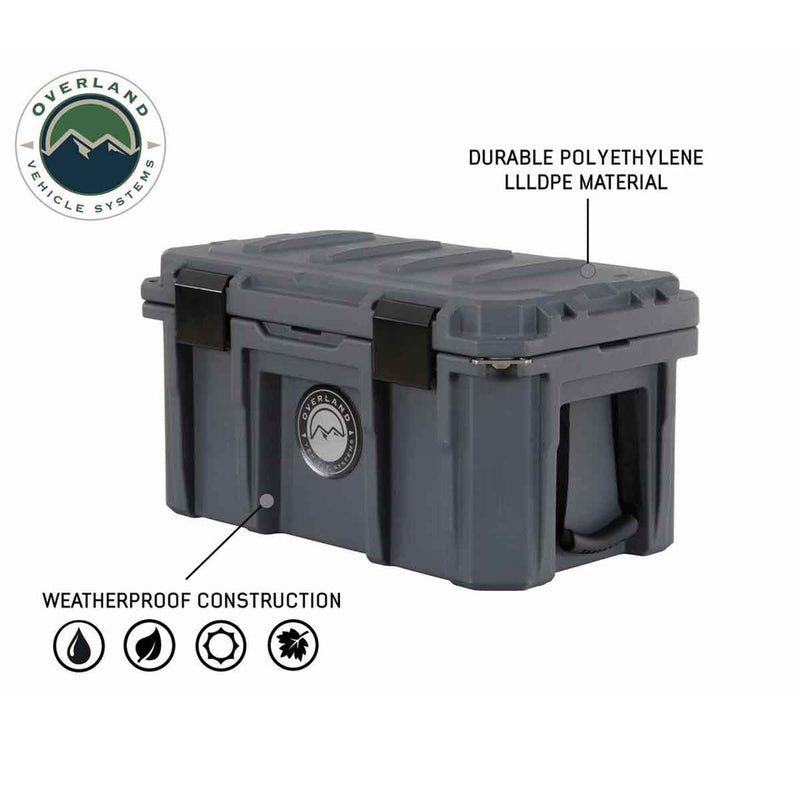 Load image into Gallery viewer, D.B.S.  - DARK GREY 53 QT DRY BOX
