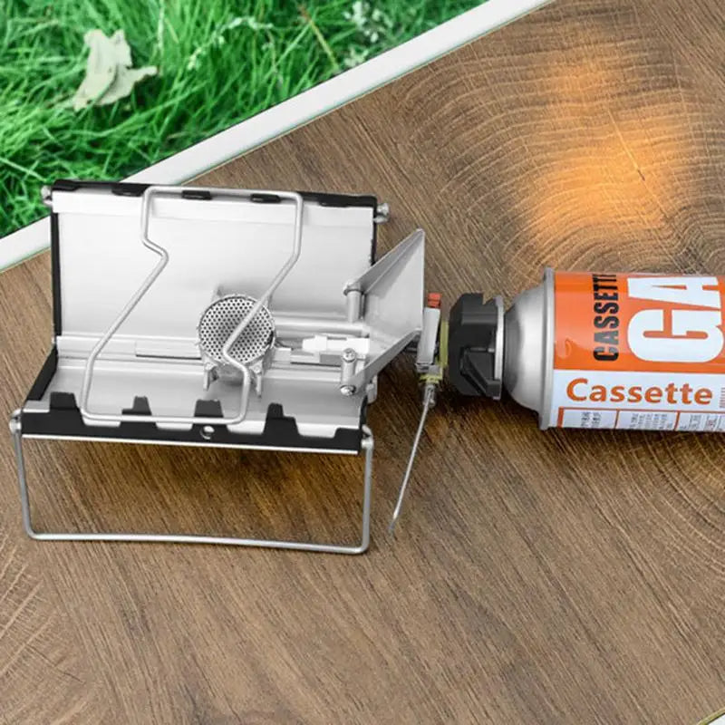 Load image into Gallery viewer, Portable Folding Mini Cassette Stove Windproof 2600W Camping Gas Stove Foldable Burner Boiled Water Stove For Camping Supplies
