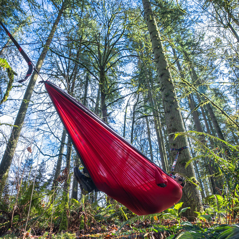 Load image into Gallery viewer, Double Deluxe Hammock w/Straps

