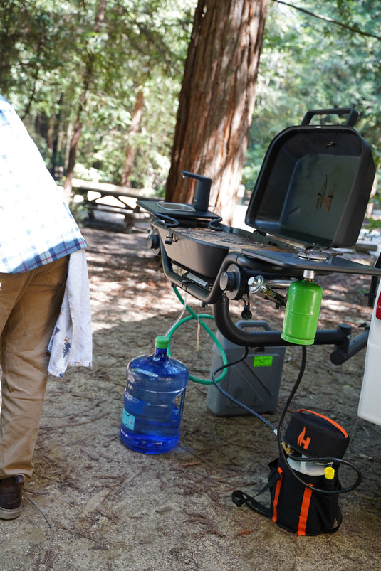 5LB Refillable Propane Tank with Optional Carrying Case