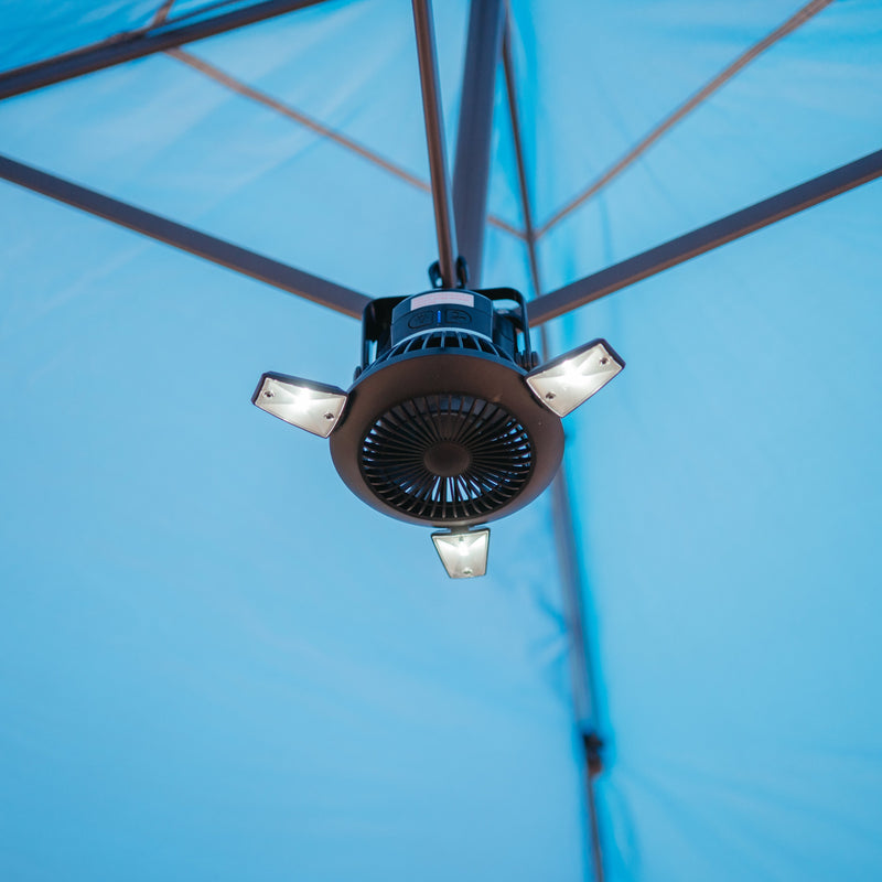 Load image into Gallery viewer, Solar Camping Fan &amp; Light
