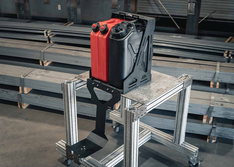 Load image into Gallery viewer, Jerry&#39;s Can Holder - Dual Universal Jerry Can Carrier
