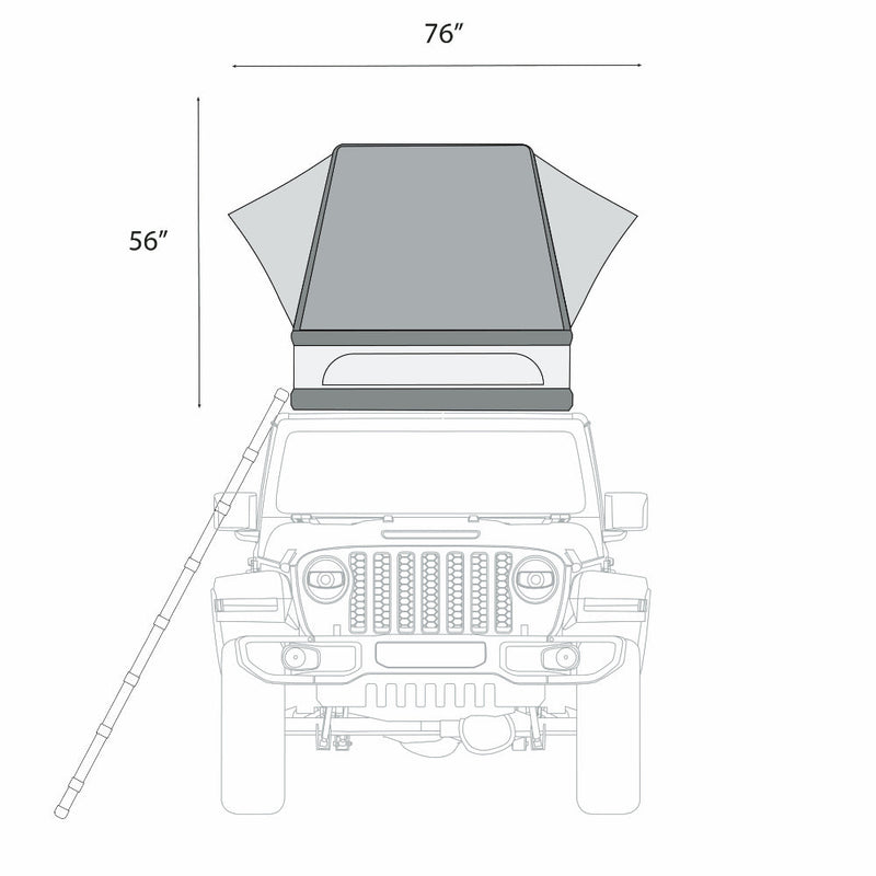 Load image into Gallery viewer, ÖVRLNDR 2P ROOF TOP TENT (Tan)
