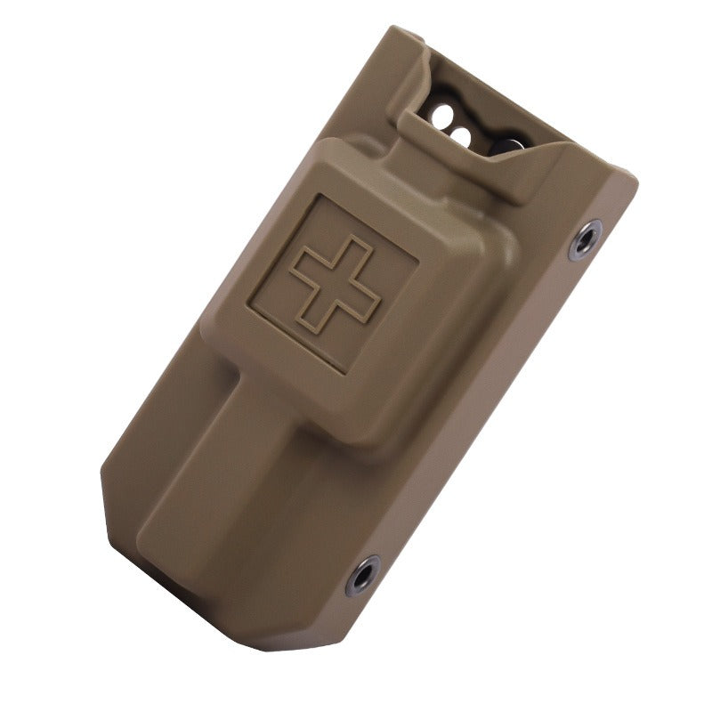 Load image into Gallery viewer, Outdoor Tactical Medical Box EMT Tourniquet Storage Box Nylon Multi-Function Molle Quick Pull Box
