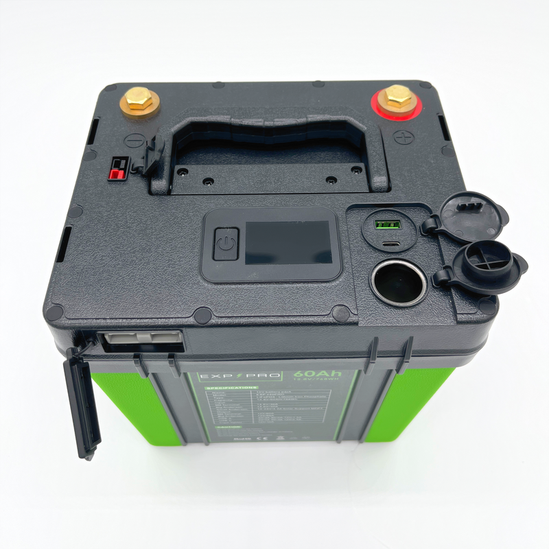 Load image into Gallery viewer, EXP240PRO CPAP Battery with DC Cord | Portable, Solar Rechargeable LiFePO4 Battery

