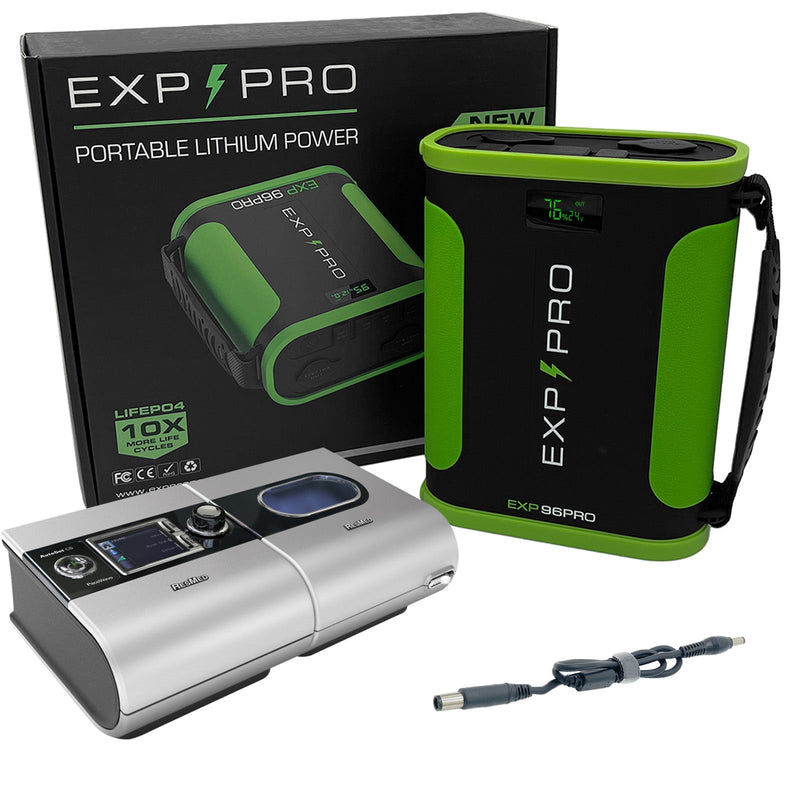 Load image into Gallery viewer, EXP96PRO APEX Battery (CPAP DC Cord Included)
