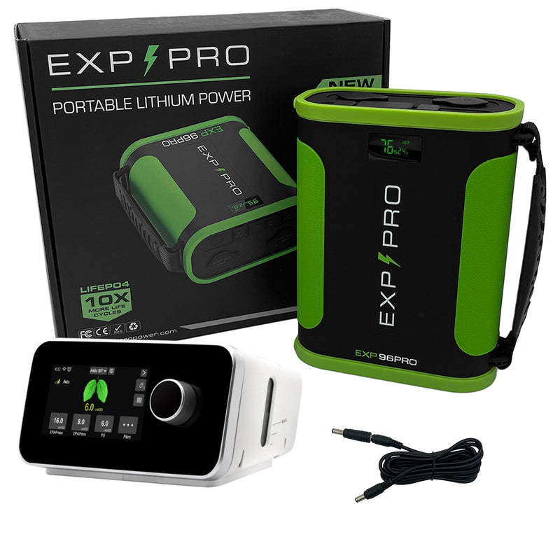 Load image into Gallery viewer, EXP96PRO APEX Battery (CPAP DC Cord Included)
