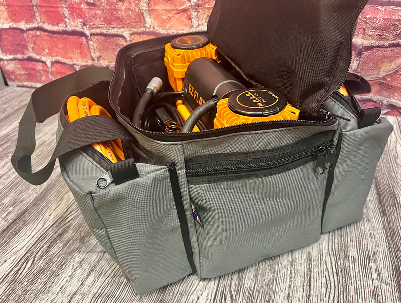 Load image into Gallery viewer, EZ Flate Air Compressor Deluxe Carry Bag
