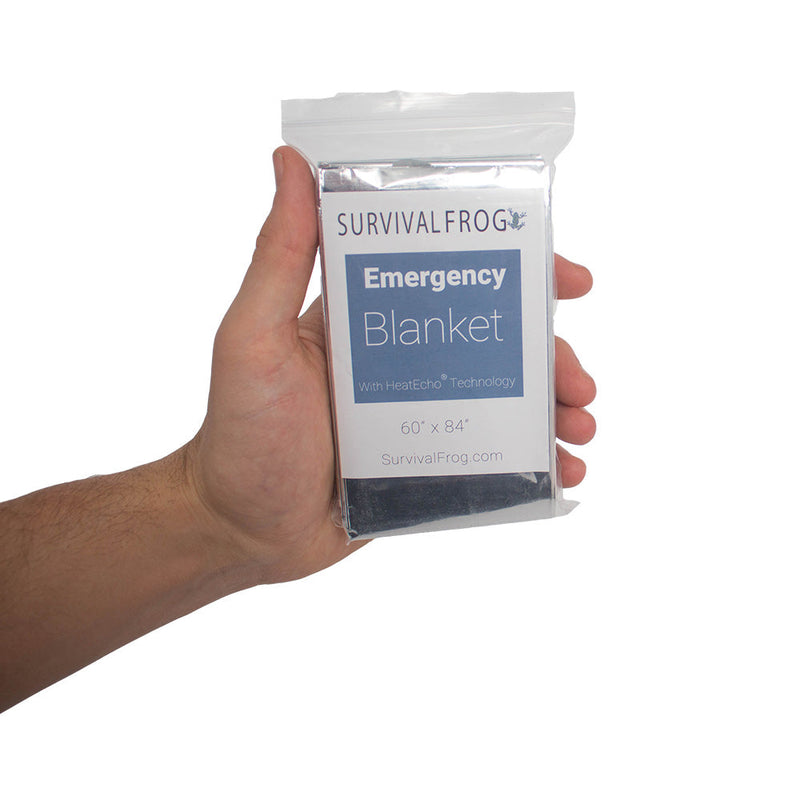 Load image into Gallery viewer, Emergency Survival Blankets - 2 Pack
