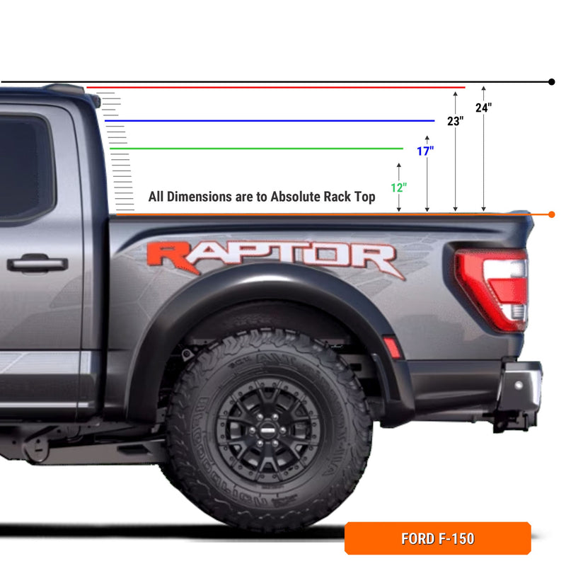 Load image into Gallery viewer, XTR1 Bed Rack for Ford F-150
