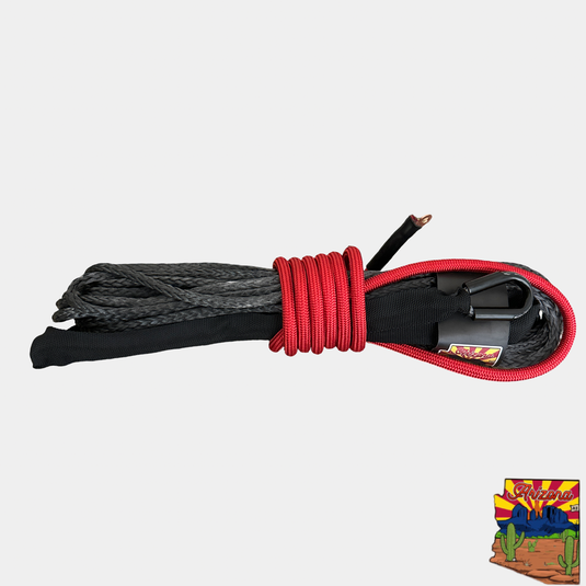 1/4” x 50” Heavy duty SXS synthetic winch line