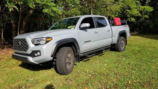 Fishbone Offroad Long Bed Half Height Tackle Rack for 2005-2023 Toyota Tacoma FB21245