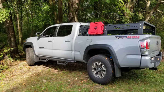 Fishbone Offroad Long Bed Half Height Tackle Rack for 2005-2023 Toyota Tacoma FB21245