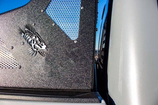 Fishbone Offroad Chase Rack Molle Window Panel for 2005-2023 Toyota Tacoma FB21250