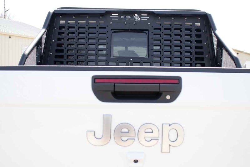 Load image into Gallery viewer, Fishbone Offroad Chase Rack &amp; Molle Window Panel for 2020 &amp; Up Jeep Gladiator FB21246
