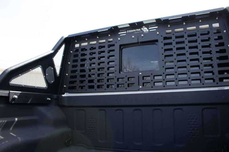 Load image into Gallery viewer, Fishbone Offroad Chase Rack &amp; Molle Window Panel for 2020 &amp; Up Jeep Gladiator FB21246
