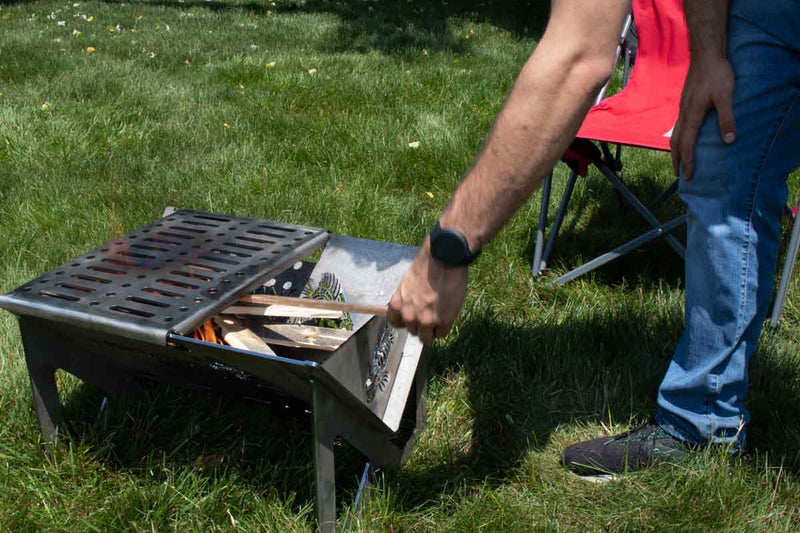Load image into Gallery viewer, Fishbone Offroad Mobile Fire Pit FB21299
