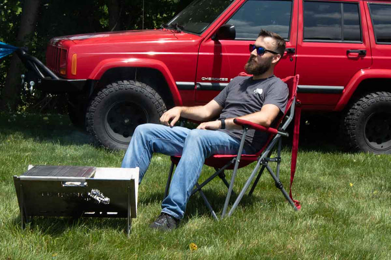 Load image into Gallery viewer, Fishbone Offroad Mobile Fire Pit FB21299

