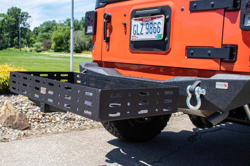 Load image into Gallery viewer, Fishbone Offroad 2 in. Hitch Cargo Basket FB21300
