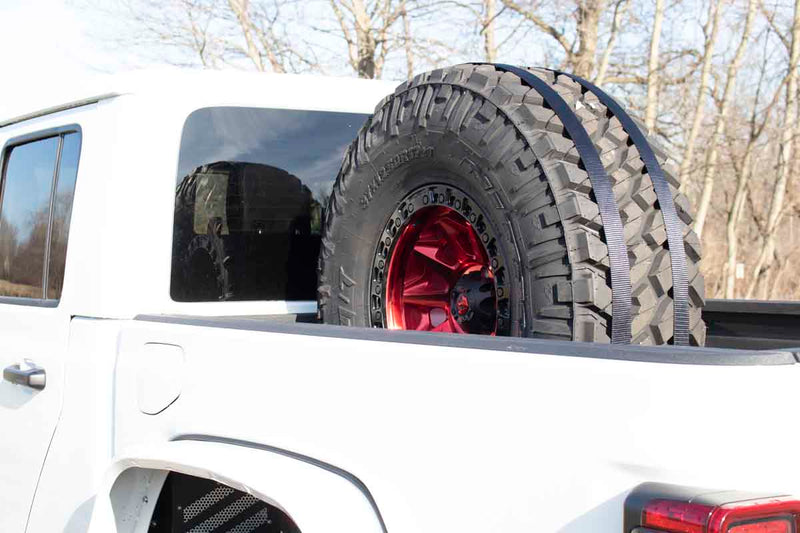 Load image into Gallery viewer, Fishbone Offroad Universal In-Bed Tire Carrier FB21301
