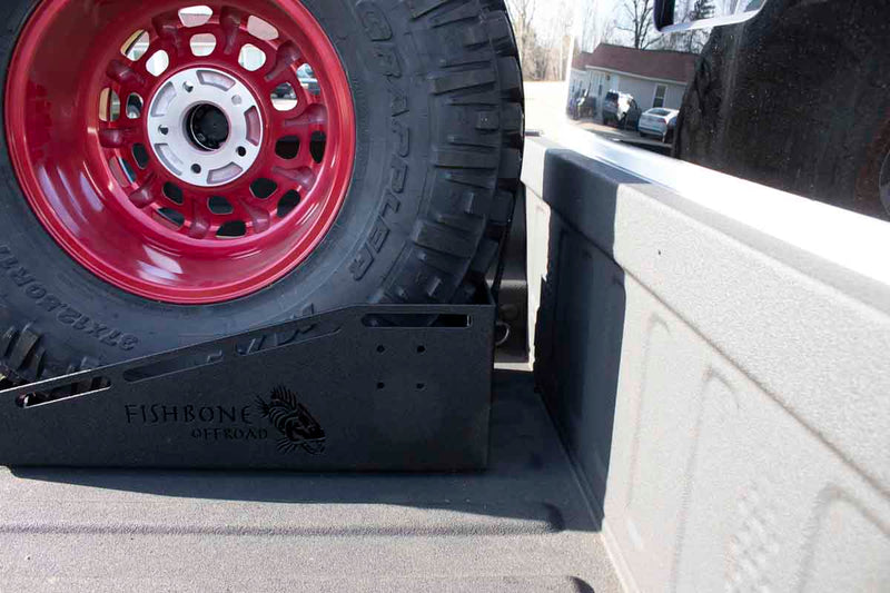 Load image into Gallery viewer, Fishbone Offroad Universal In-Bed Tire Carrier FB21301
