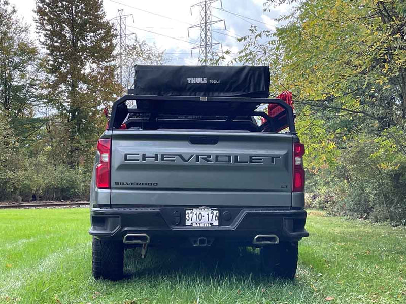 Load image into Gallery viewer, Fishbone Offroad Long Bed Half Height Tackle Rack for 1988 &amp; Up GM Pickups FB21323
