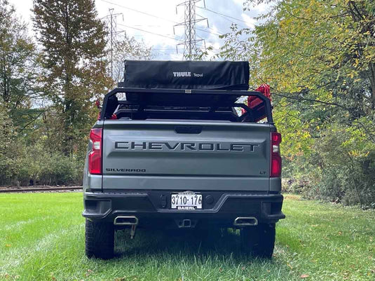 Fishbone Offroad Long Bed Half Height Tackle Rack for 1988 & Up GM Pickups FB21323