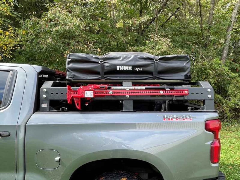 Load image into Gallery viewer, Fishbone Offroad Long Bed Half Height Tackle Rack for 1988 &amp; Up GM Pickups FB21323
