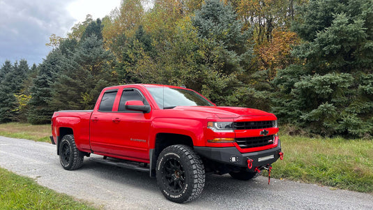 Fishbone Offroad Oval Side Steps for 2014-2019 GM Pickups FB21382