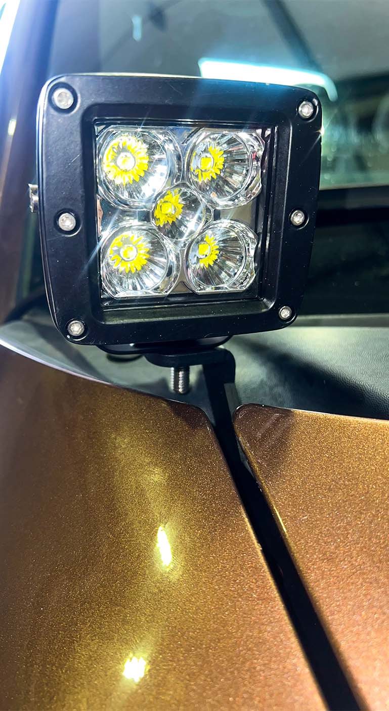 Load image into Gallery viewer, Fishbone Offroad Hood Light Pod Bracket for 2004-2014 Ford F-150 and 2010-2014 Ford Raptor FB21398
