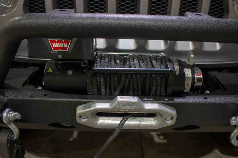 Load image into Gallery viewer, Fishbone Offroad Mid-Width Front Winch Bumper for 2018 &amp; Up Jeep Wrangler/Gladiator FB22088
