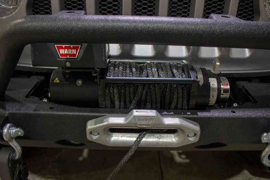 Fishbone Offroad Mid-Width Front Winch Bumper for 2018 & Up Jeep Wrangler/Gladiator FB22088