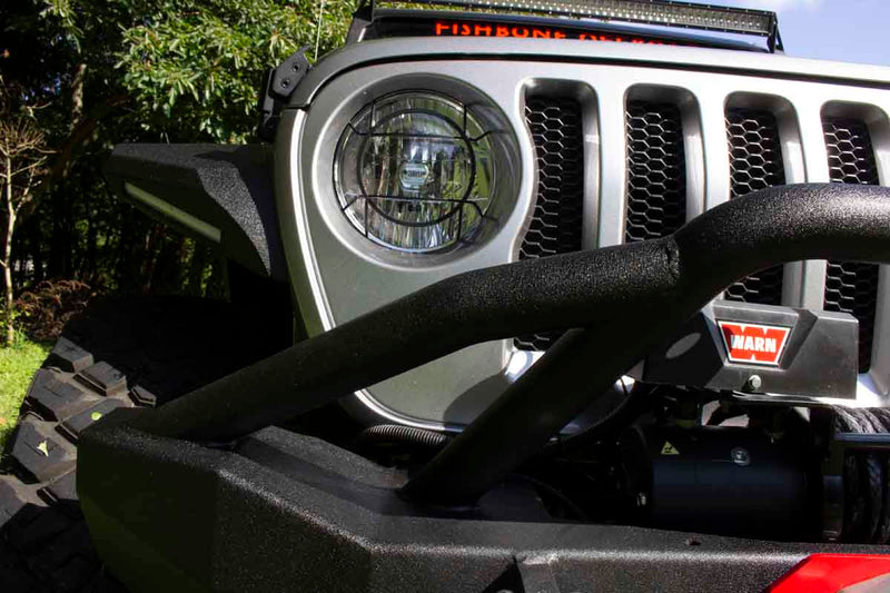 Load image into Gallery viewer, Fishbone Offroad Mid-Width Front Winch Bumper for 2018 &amp; Up Jeep Wrangler/Gladiator FB22088
