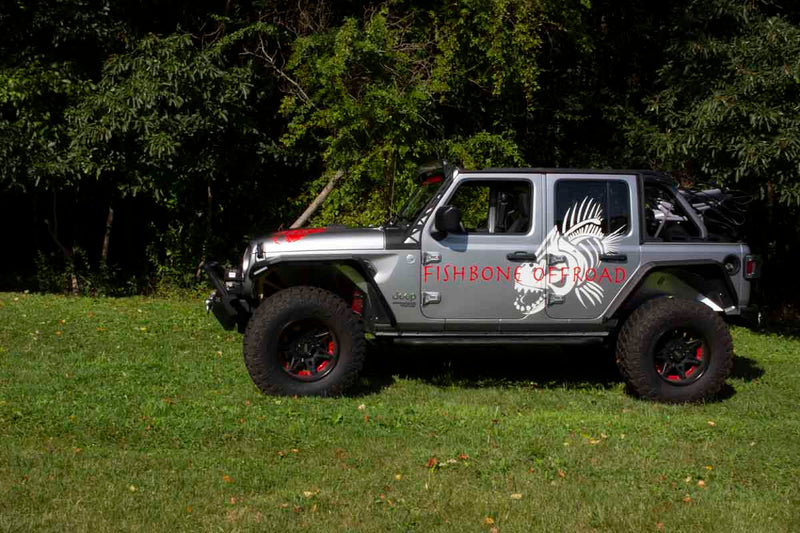 Load image into Gallery viewer, Fishbone Offroad Mid-Width Front Winch Bumper for 2018 &amp; Up Jeep Wrangler/Gladiator FB22088
