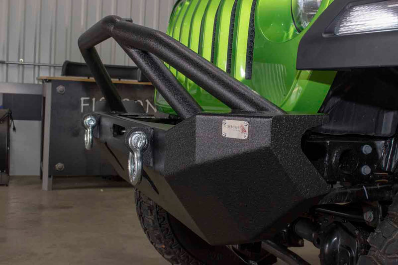Load image into Gallery viewer, Fishbone Offroad Mid-Width Front Winch Bumper for 2018 &amp; Up Jeep Wrangler/Gladiator FB22088
