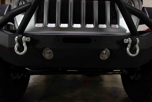 Fishbone Offroad Mid-Width Front Winch Bumper for 2018 & Up Jeep Wrangler/Gladiator FB22088