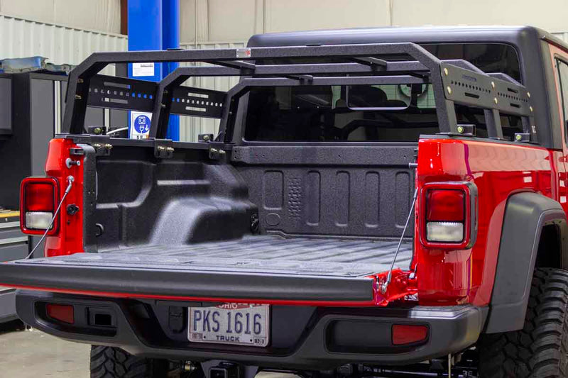 Load image into Gallery viewer, Fishbone Offroad Half Height Truck Bed Rack for 2020 &amp; Up Jeep Gladiator FB22150
