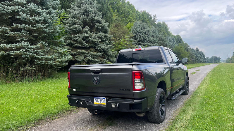 Load image into Gallery viewer, Fishbone Offroad Pike Rear Bumper for 2019-2023 Dodge Ram FB22399
