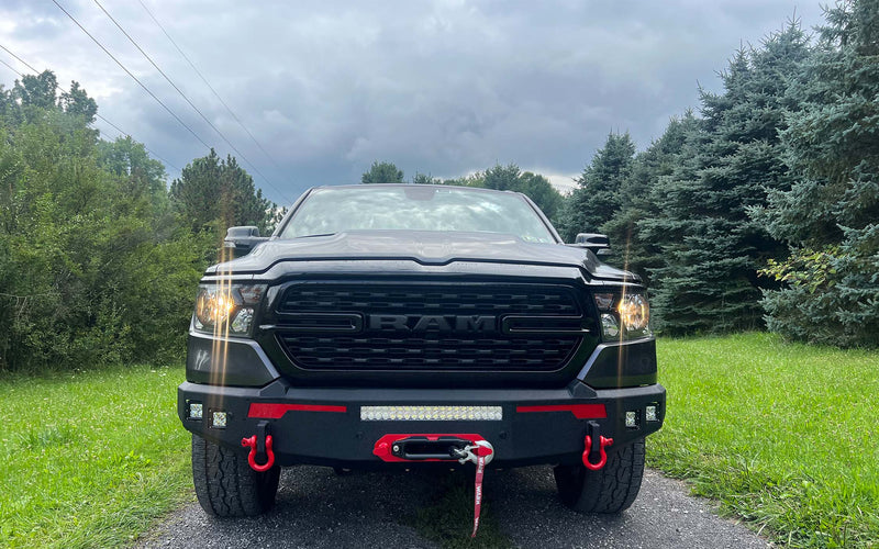 Load image into Gallery viewer, Fishbone Offroad Pike Front Bumper for 2019-2024 Dodge Ram FB22400

